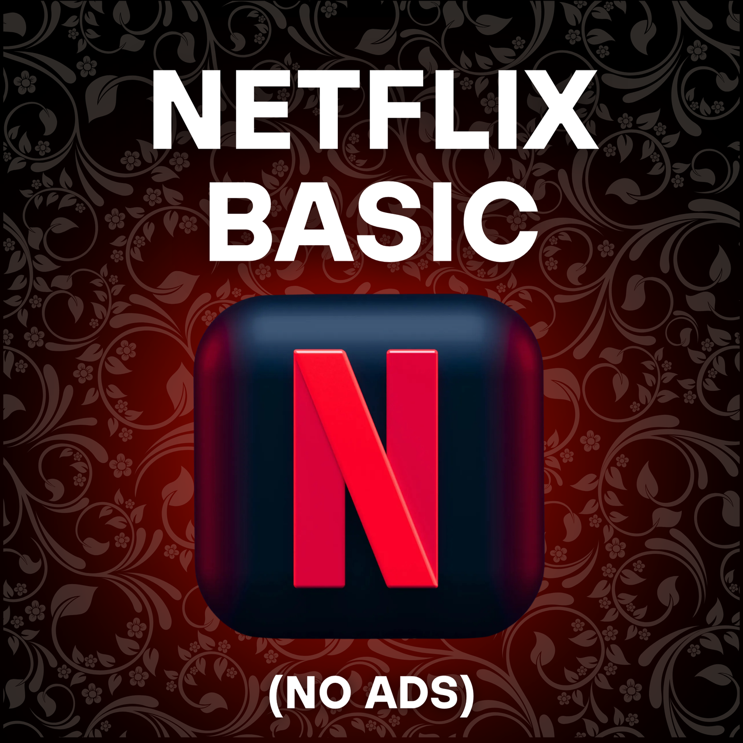 8. Netflix Premium- Basic - No Ads
