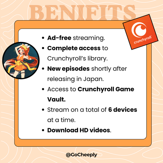 2. Crunchyroll Mega Fan